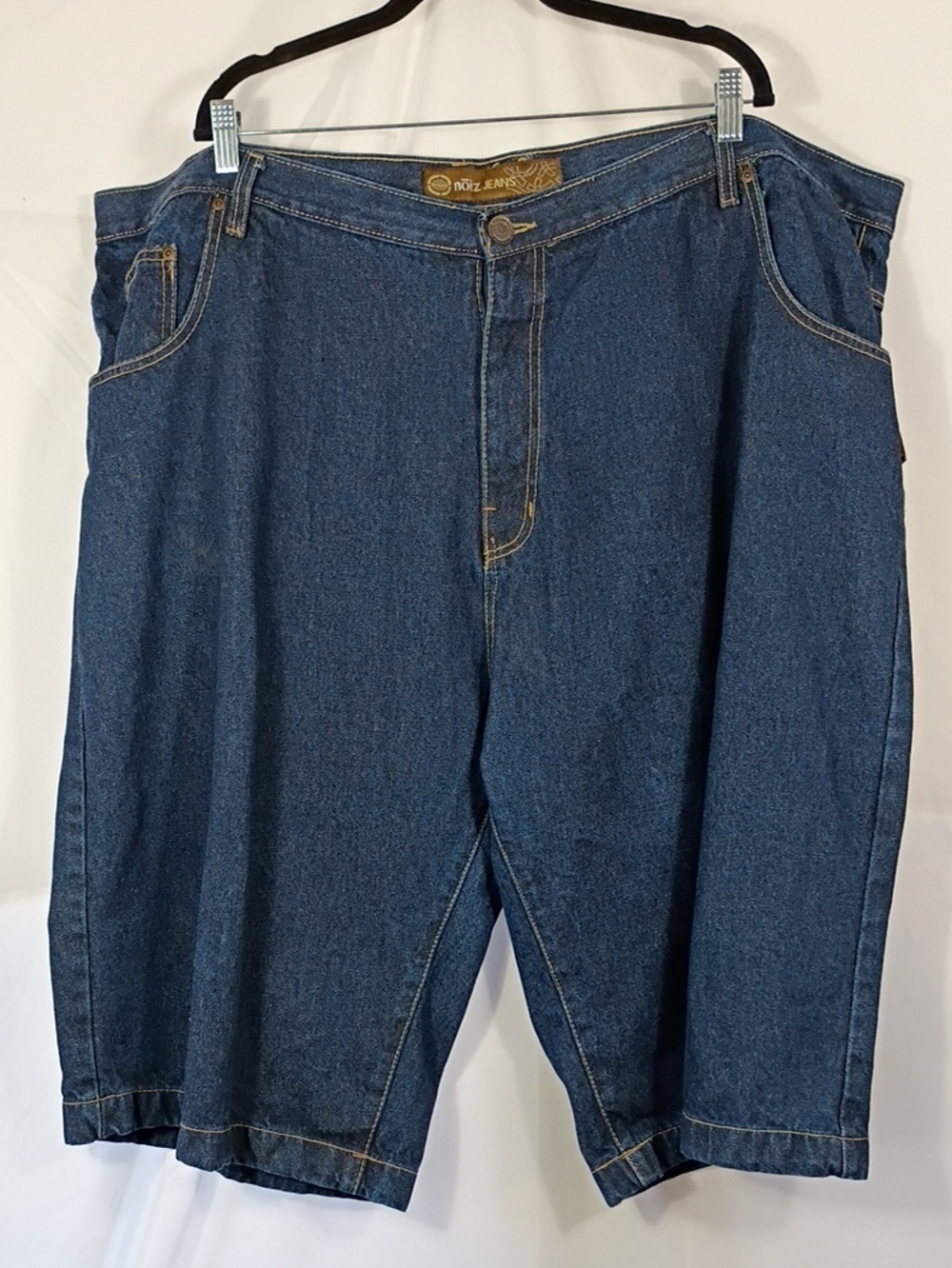 EUC Vintage Noiz Jeans Dark Wash Denim Shorts Shorts Jorts Size 52 Y2k Skater